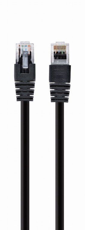 Patch cord, UTP, Black RJ45, RJ45