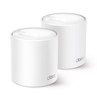 Whole Home Mesh Wi-Fi 6 System, Deco X50 (2-pack), 802.11ax, 574+2402 Mbit/s, Ethernet LAN (RJ-45) ports 3, Mesh Support Yes, MU-MiMO Yes, No mobile broadband, Antenna type Internal