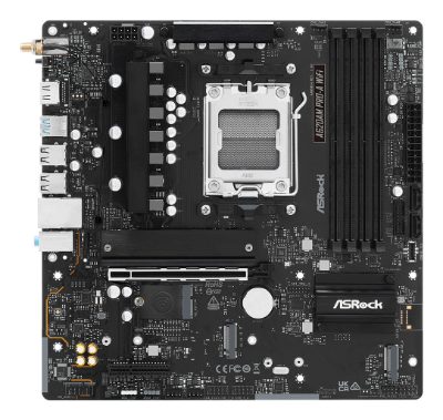 Mainboard, ASROCK, AMD A620A, micro ATX, RAM DDR5-SDRAM, 2xSlots, Wi-Fi Yes, Bluetooth Yes, 1xPCI Express x4 slots, A620AMPRO-AWIFI