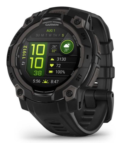 SMARTWATCH INSTINCT 3 AMOLED/BLACK/BLK 010-02936-00 GARMIN