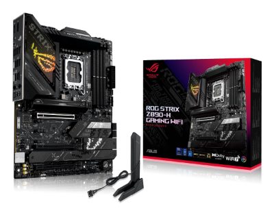 Mainboard, ASUS, Intel Z890, LGA1851, ATX, Memory DDR5, Memory slots 4, ROGSTRIXZ890-HGAMWIFI