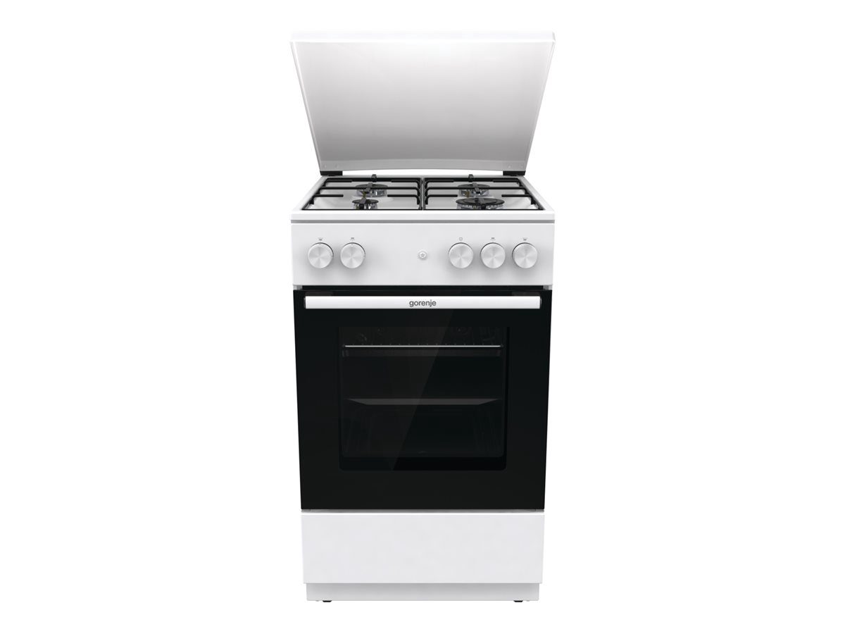 Gorenje Cooker, GG5A14WJ, Hob type Gas, Oven type Gas, White, Width 50 cm, Depth 59.4 cm, 70 L