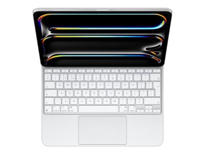 Apple Magic Keyboard for iPad Pro 13‑inch (M4) - RUS White, Apple