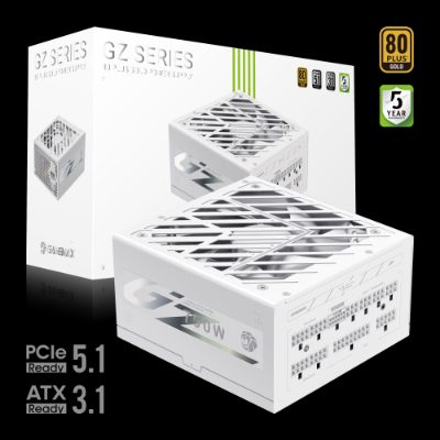 Gamemax PSU, GZ 750G WH, 750 W, Gold, White, Full Modular