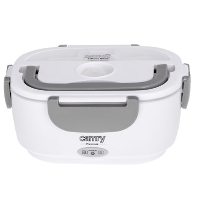 Electric Lunchbox DC12V and AC230V, CR 4483, Capacity 1.1 L, Material Plastic, White/Grey