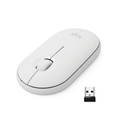 MOUSE USB OPTICAL WRL M350/WHITE 910-005716 LOGITECH