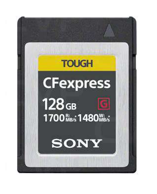 CEB-G Series CFexpress Type B Memory Card, CEBG128.SYM, 128 GB, CF-express