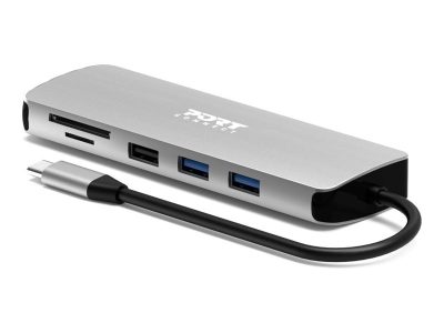 PORT DESIGNS Docking Type C 9 In 1 - 1 X 4K HDMI - Pd 85W - Retail Btoc Only, PORT CONNECT