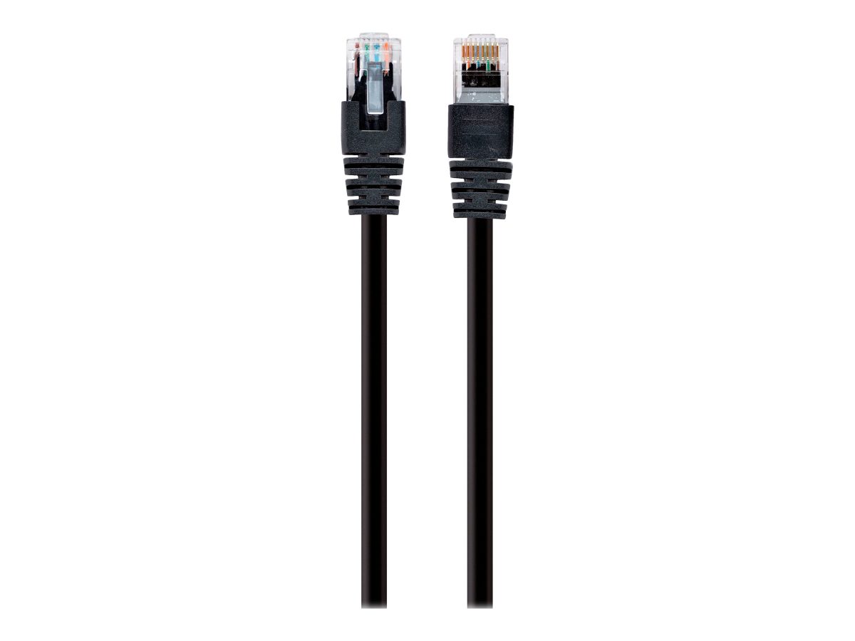 Patch Cord Cat.5e UTP 0.25m, Black RJ-45, RJ-45