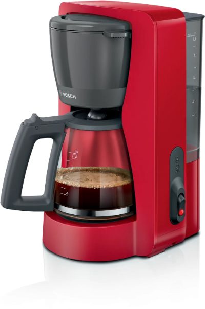 Bosch Coffee Maker, TKA2M114 MyMoment, Drip, 1200 W, Red