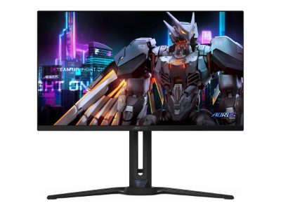 AORUS FO27Q5P, 27 ", OLED, QHD, 16:9, 500 Hz, 0.03 ms, 1000 cd/m², HDMI ports quantity 2, Black