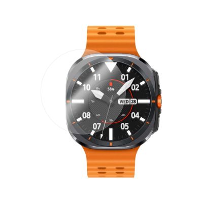 Protective Tempered Glass for smartwatch Samsung Galaxy Watch Ultra, 2pcs, Clear