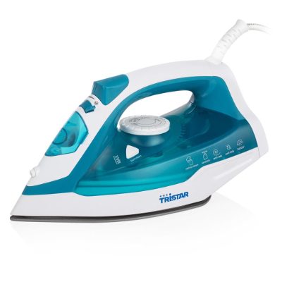 Tristar ST-8320, Steam Iron, 2600 W, Water tank capacity 370 ml, Continuous steam 25 g/min, Steam boost performance 50 g/min, Green