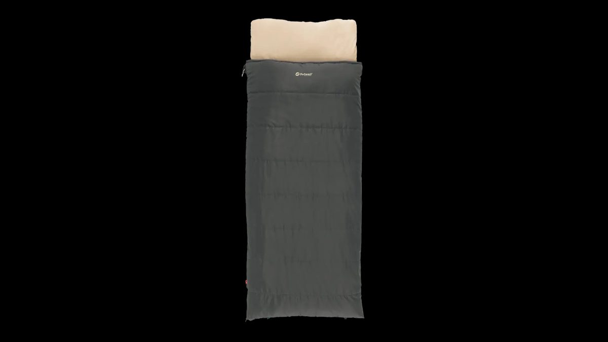 Outwell Sleeping Bag, Contour Prime, 220 x 85 cm, Temperature -13 to 16 °C, 2-way L-shape open-end with auto lock