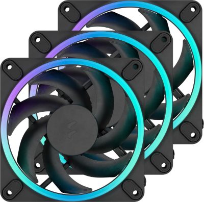 Computer Fan, 3-pack, Momentum 12 RGB