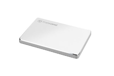 External HDD, TRANSCEND, StoreJet, 2TB, USB 3.1, Colour Silver, TS2TSJ25C3S