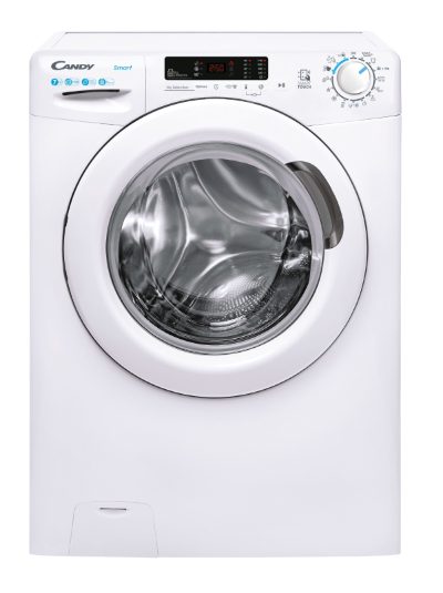 Washing Machine, CS4 1172DE/1-S, Energy efficiency class D, Front loading, Washing capacity 7 kg, 1100 RPM, Depth 45 cm, Width 60 cm, Display, LCD, Near Field Communication (NFC), White