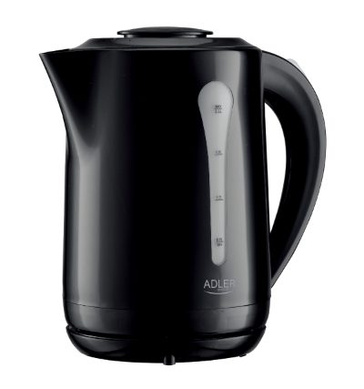 Kettle, AD 1244, Electric, 1850 W, 2.5 L, Plastic, 360° rotational base, Black
