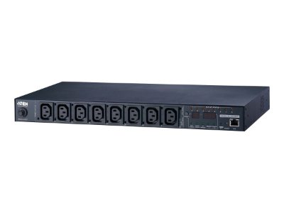10A 8-Outlet 1U Metered&Switched eco PDU, PE6108G