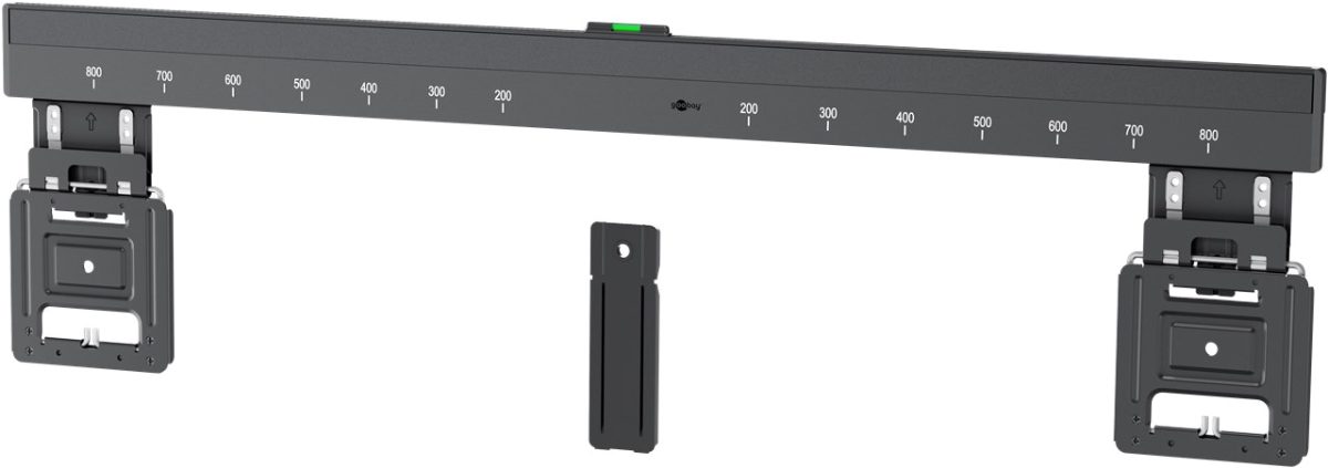 Goobay Wall mount, Ultraslim TV Wall Mount Basic FIXED (XL), 43-100 ", Black