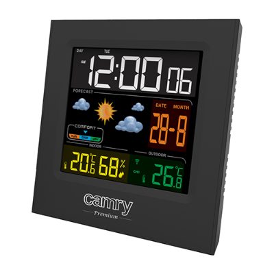 Weather station, CR 1166, Black, Date display