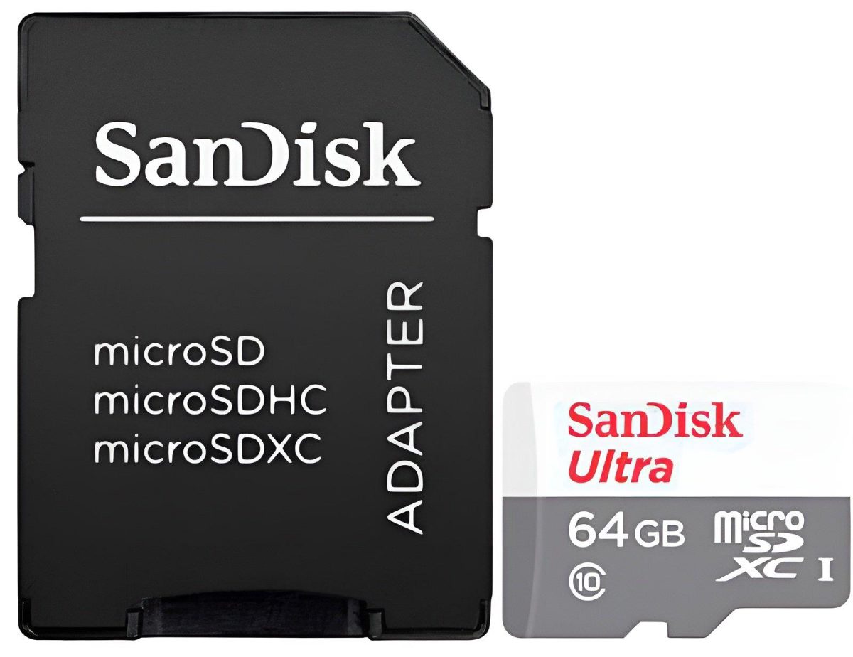 MEMORY MICRO SDXC 64GB UHS-I/SDSQUNR-064G-GN3MA SANDISK