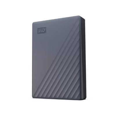 External HDD, WESTERN DIGITAL, My Passport, WDBY3J0060BGY-WESN, 6TB, USB-C, Colour Grey