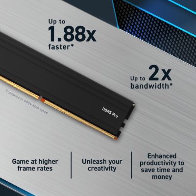 MEMORY DIMM PRO 32GB DDR5-6000/CP32G60C40U5BT CRUCIAL