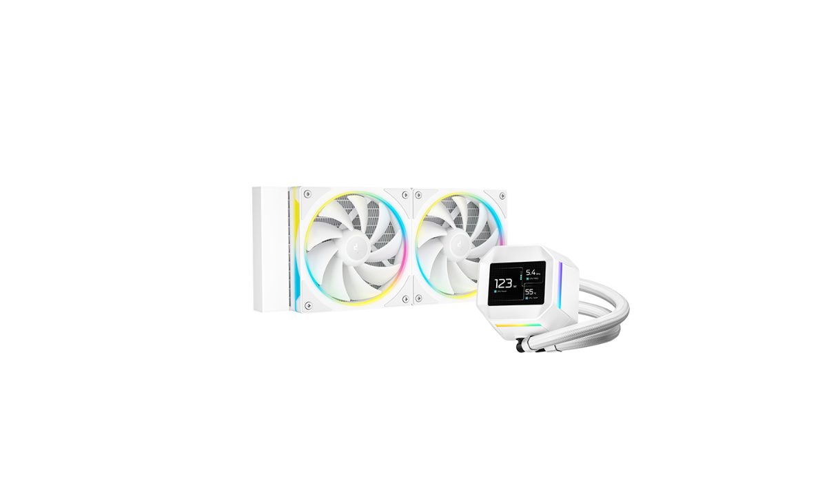 Deepcool Liquid CPU Cooler, LM240 WH, White, Intel, AMD