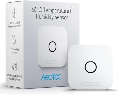 Aeotec aërQ Temperature & Humidity Sensor, Z-Wave Plus, AEOTEC, Temperature and  Humidity Sensor, aërQ