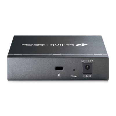 Switch, TL-SG105E, Web managed, Wall mountable, Gigabit Ethernet (copper) ports quantity 5, Power supply type External, 36 month(s)