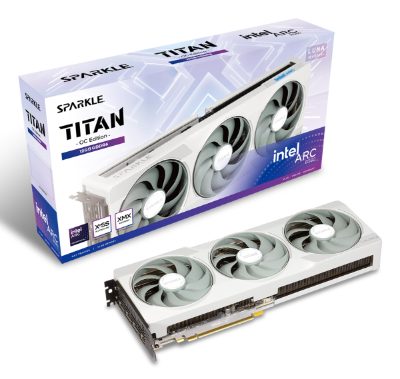 Graphics Card, SPARKLE, Intel Arc B580, 12 GB, GDDR6, 192 bit, PCIE 4.0 8x, Active, SB580TW-12GOC