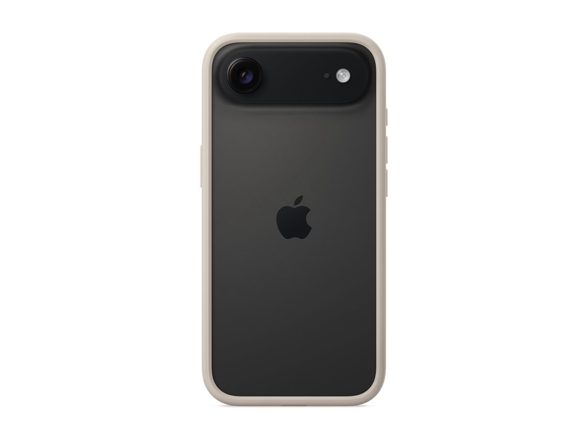 Apple Back cover, Apple, iPhone Air, Reinforced polycarbonate plastic, Tan, Bumper