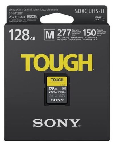 Tough Memory Card, UHS-II, 128 GB, SDXC, Flash memory class 10