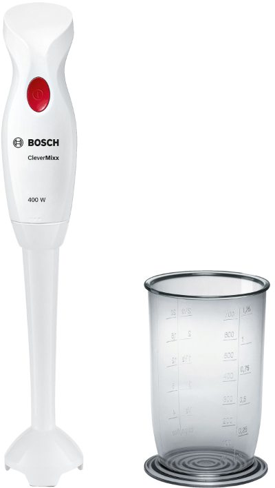 Blender, CleverMixx MSM14100, Hand Blender, 400 W, Number of speeds 1, White