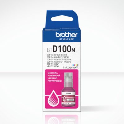 Brother BTD100M, Ink Bottle, Magenta
