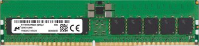 Server Memory Module, MICRON, DDR5, 64 GB, Registered (buffered), 5600 MHz, CL 46, 1.1 V, 288-pin DIMM, ECC Yes, MTC40F2046S1RC56BD1