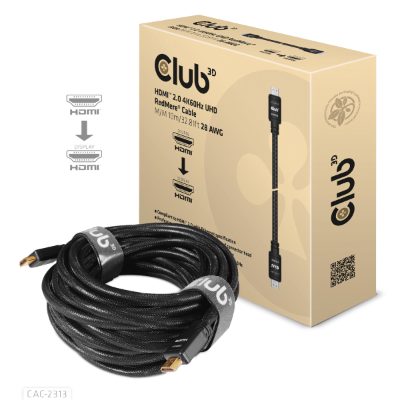 CABLE HDMI TO HDMI 10M/M/M CAC-2313 CLUB3D