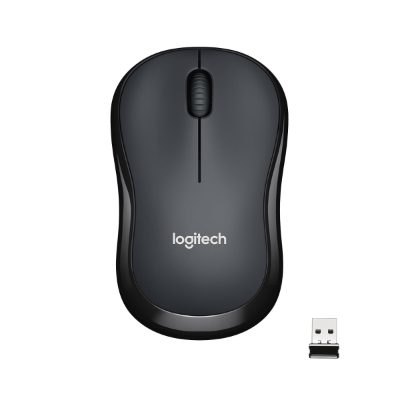 Mouse, M220 SILENT, Wireless, USB, Charcoal