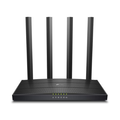 AC1200 Wireless Gigabit Router, Archer C6U, 802.11ac, 300+867 Mbit/s, 10/100/1000 Mbit/s, Ethernet LAN (RJ-45) ports 4, Mesh Support No, MU-MiMO Yes, No mobile broadband, Antenna type External, 1× USB 2.0
