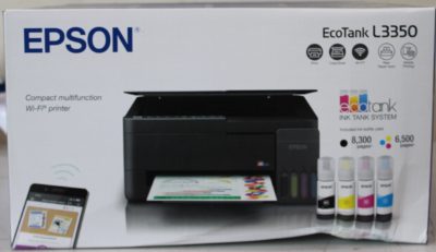 Epson EcoTank L3350 Multifunctional Printer, SALE OUT., Epson EcoTank, L3350, Inkjet, Colour, Multifuction Printer, A4, Wi-Fi, Black