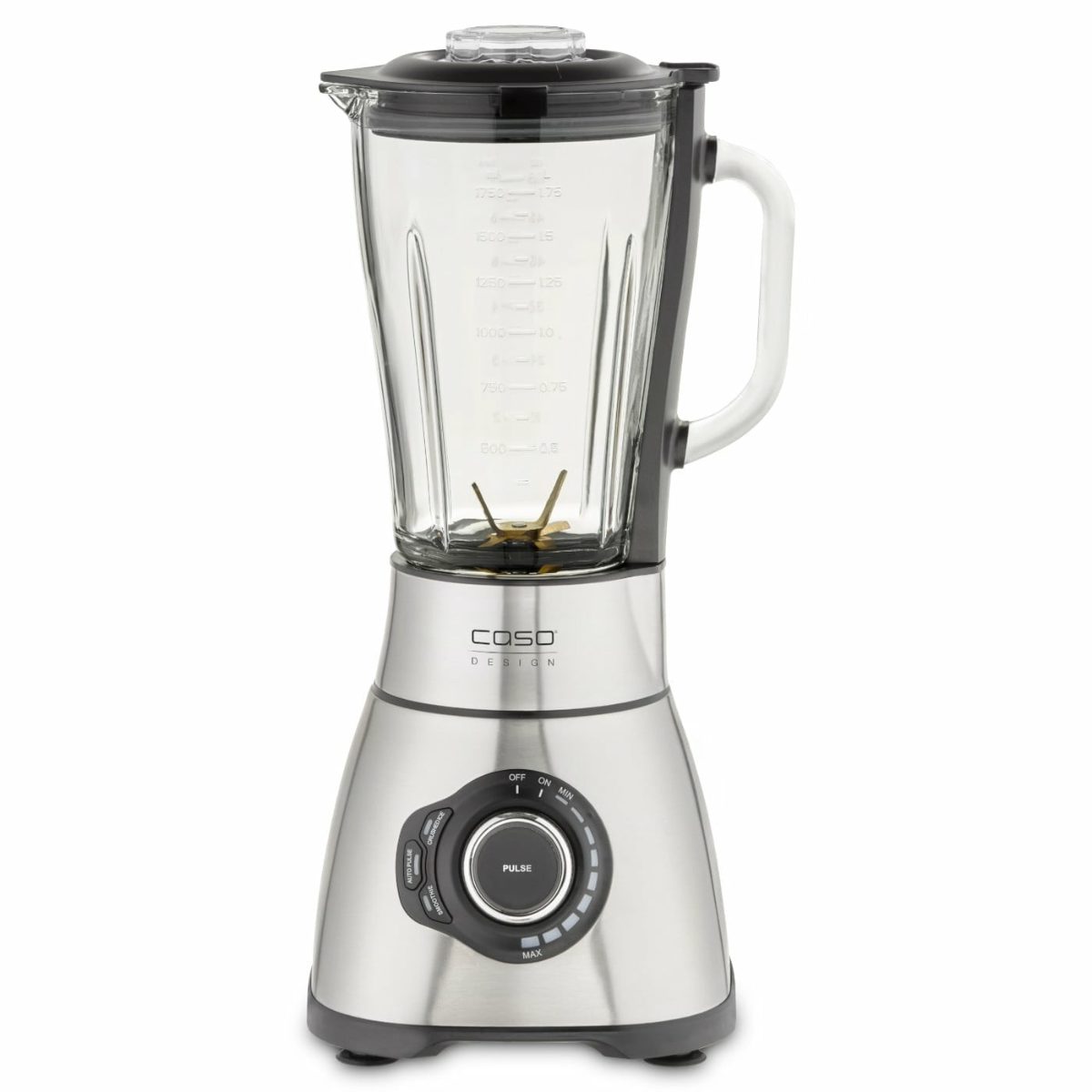 Blender, B1800, Tabletop, 1800 W, Jar material Glass, Jar capacity 1.75 L, Ice crushing, Mini chopper, Stainless steel
