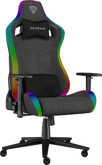 Genesis Trit 660 RBG, Gaming Chair, Grey