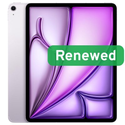 Apple Renewed Grade Factory-sealed, Apple iPad Air 13 2024 M2, Purple, 1000 GB, iPad OS