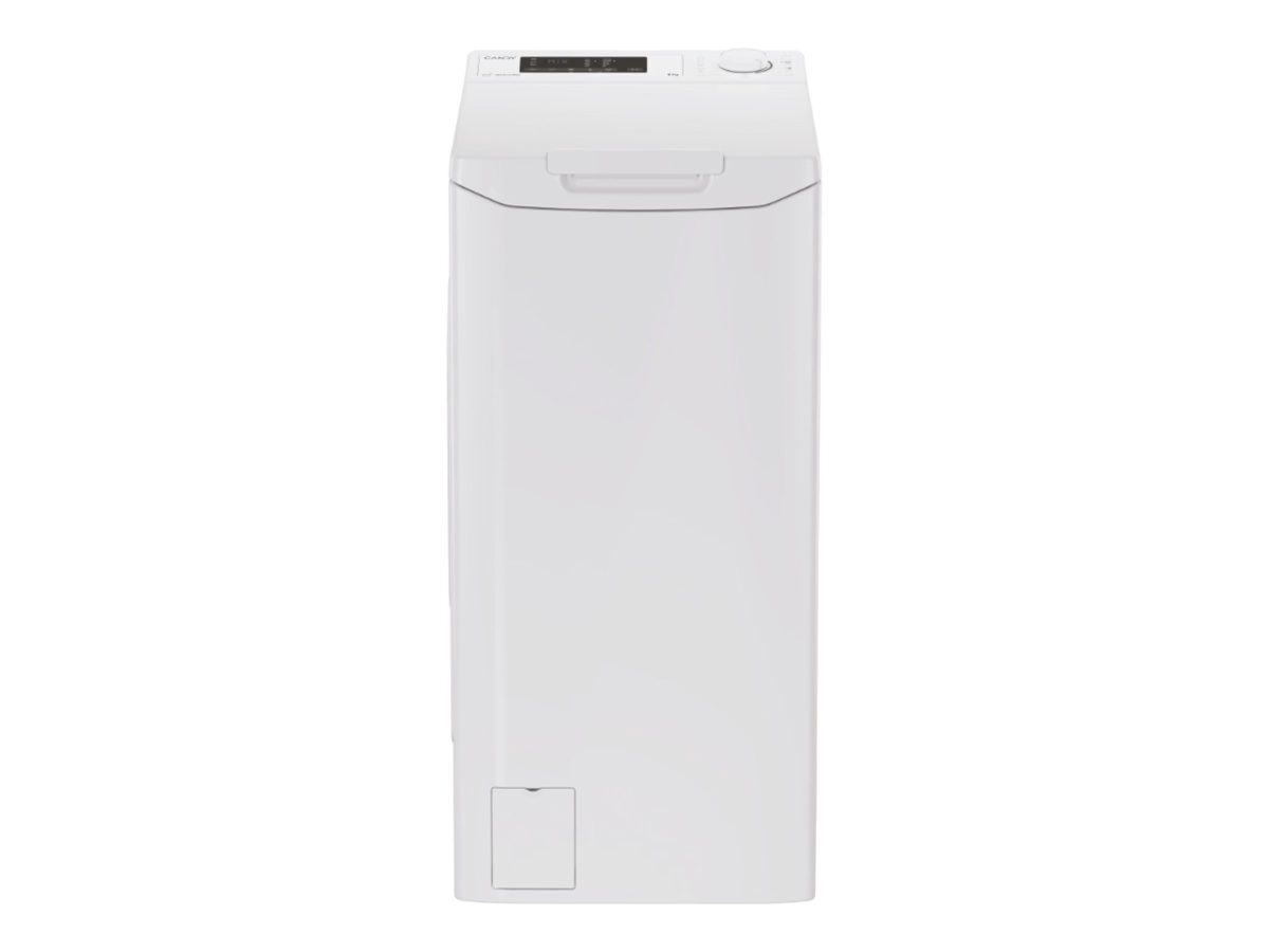 Washing Machine, TCA283D2-S, Energy efficiency class D, Top loading, Washing capacity 8 kg, 1200 RPM, Depth 60 cm, Width 41 cm, Display, Digit, White
