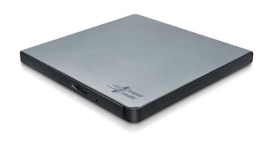 Ultra Slim Portable DVD-Writer, GP57ES40, Interface USB 2.0, DVD±R/RW, CD read speed 24 x, CD write speed 24 x, Silver, Desktop/Notebook