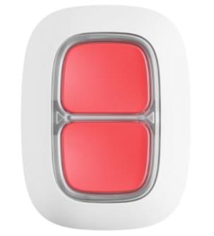 KEYFOB WIRELESS DOUBLE BUTTON/WHITE 38103 AJAX