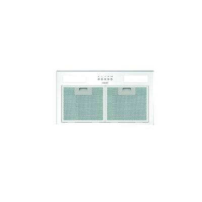 Hood, GT-PLUS 45 WH/M, Canopy, Energy efficiency class C, Width 60 cm, 645 m³/h, Mechanical control, CSLED, White