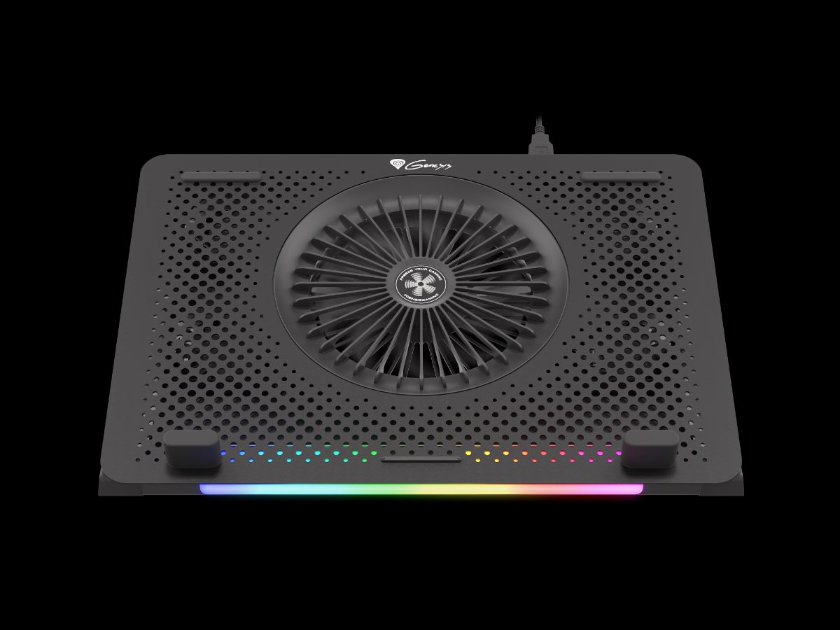 Laptop Cooling Pad, OXID 450, 260 x 360 x 40 mm, Black