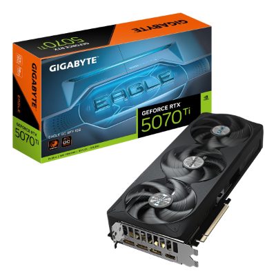 Gigabyte GeForce RTX 5070 Ti EAGLE OC SFF 16G, NVIDIA, 16 GB, GeForce RTX 5070 Ti, GDDR7, HDMI ports quantity 1, PCI-E 5.0